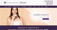 Desktop Screenshot of dermatologyflorida.com